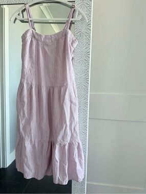 KNOX ROSE Light Lavender Tiered Sundress